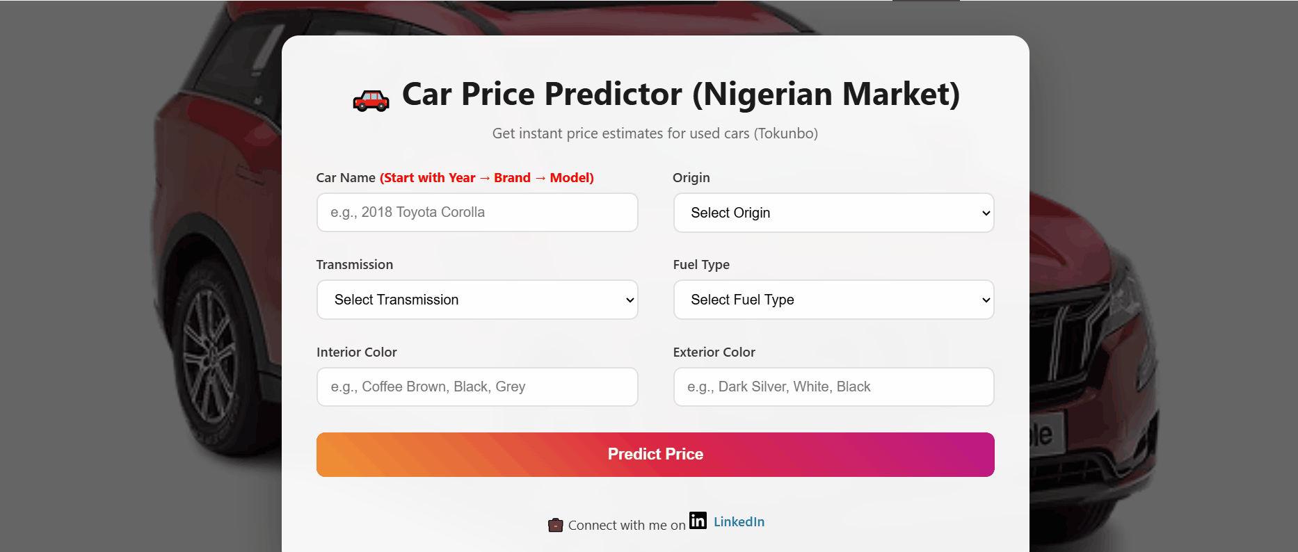Used Car Price Prediction